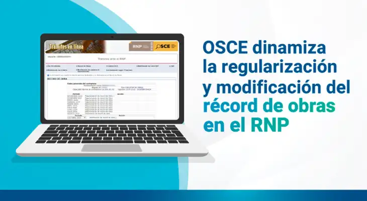 OSCE dinamiza la regularización en obras en el RNP OSCE dinamiza la regularización en obras en el RNP