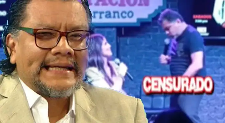 Tomás Angulo genera polémica al ser grabado en su show mostrando actos obscenos al público Tomás Angulo genera polémica al ser grabado en su show mostrando actos obscenos al público