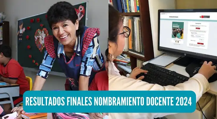 El Ministerio de Educación publicó los resultados finales del concurso de Nombramiento Docente 2024.