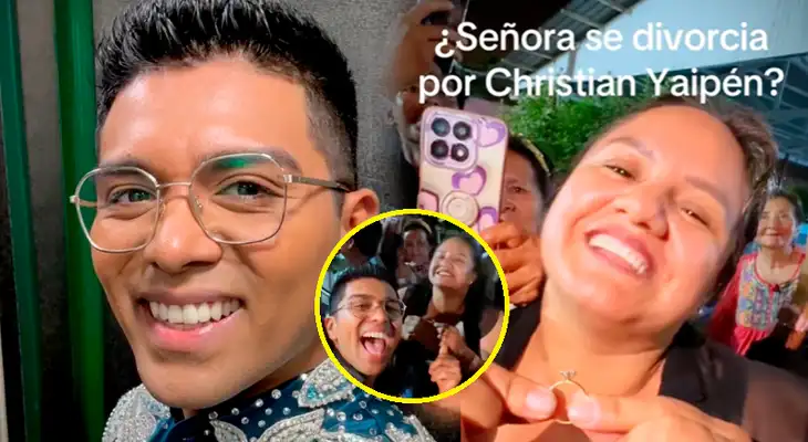 Fan sorprende a Christian Yaipén con confesión de amor.