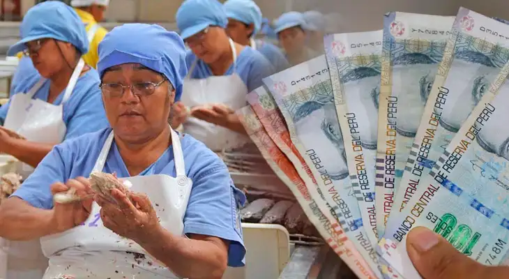 Aumento de sueldo se daría entre los S/100 Y S/120 más a los S/1.025.