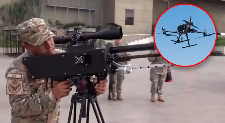 FAP maximiza la seguridad contra drones no autorizados durante el Foro APEC. FAP maximiza la seguridad contra drones no autorizados durante el Foro APEC.