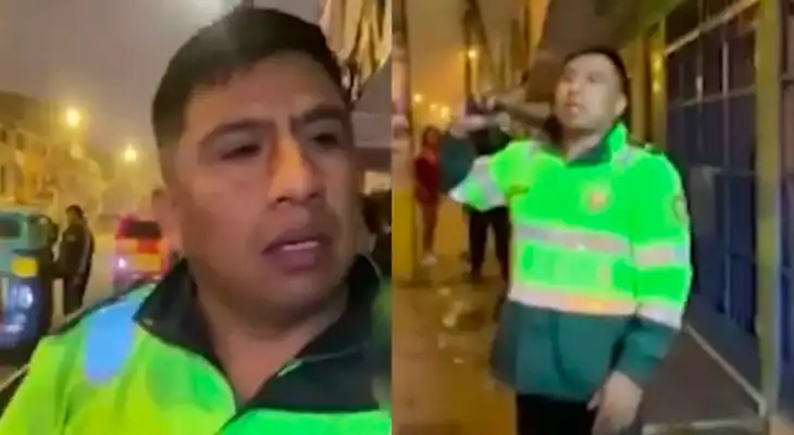 Policía fue denunciado en el Depincri de Villa El Salvador.