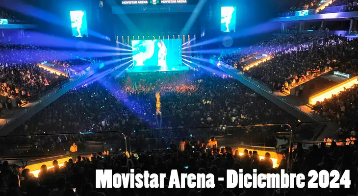 Conoce todo sobre todos los conciertos en el Movistar Arena para diciembre del 2024. Conoce todo sobre todos los conciertos en el Movistar Arena para diciembre del 2024.