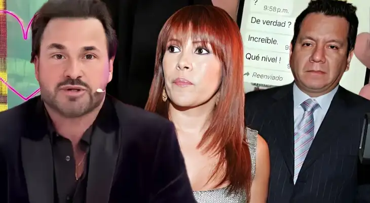 Cristian Zuárez muestra chat con Ney Guerrero reclamándole por críticas de Magaly Medina. Cristian Zuárez muestra chat con Ney Guerrero reclamándole por críticas de Magaly Medina.