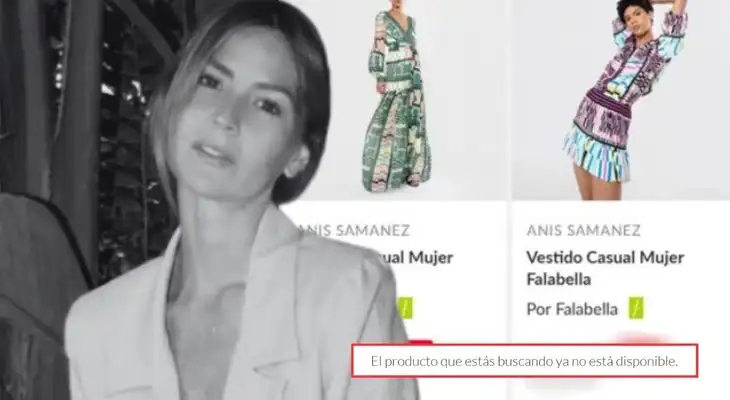 Desaparecen colección de Anis Samane en página web. Desaparecen colección de Anis Samane en página web.
