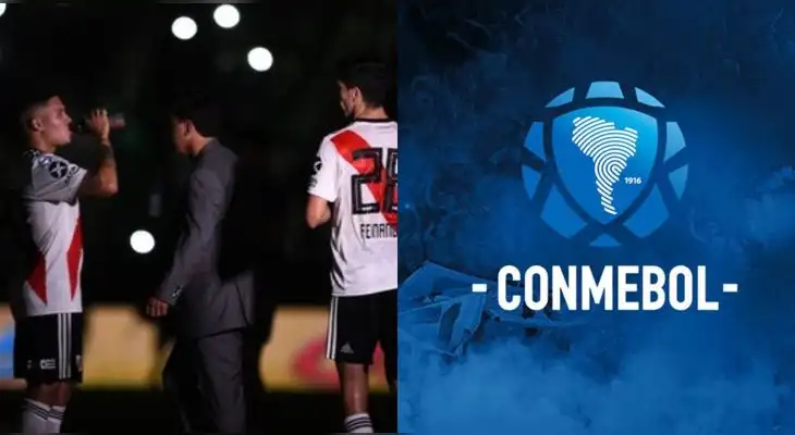 Conmebol sancionó con millonaria multa a River Plate por apagón a Mineiro. Conmebol sancionó con millonaria multa a River Plate por apagón a Mineiro.