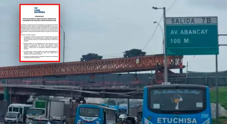 Puente Ricardo Palma ha sufrido diversos impactos de vehículos que no respetaron la altura máxima. Puente Ricardo Palma ha sufrido diversos impactos de vehículos que no respetaron la altura máxima.