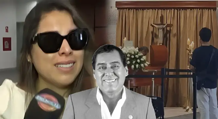 Hija de Víctor Yaipén ROMPE EN LLANTO en pleno velorio.