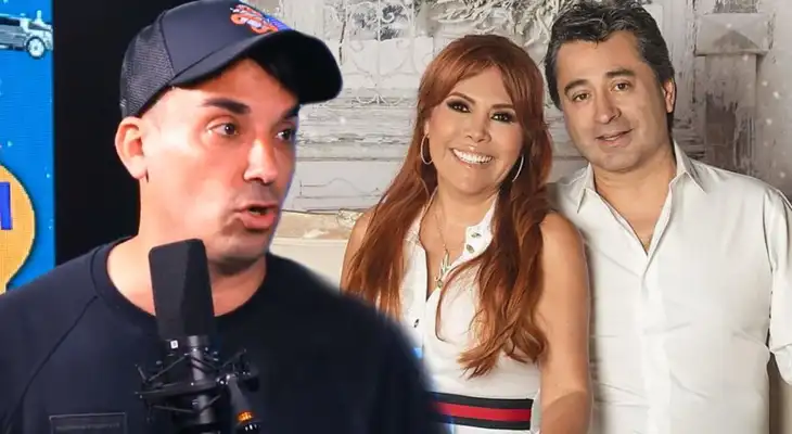 Santi Lesmes contó que se encontró con Magaly Medina y Alfredo Zambrano en un vuelo. Santi Lesmes contó que se encontró con Magaly Medina y Alfredo Zambrano en un vuelo.