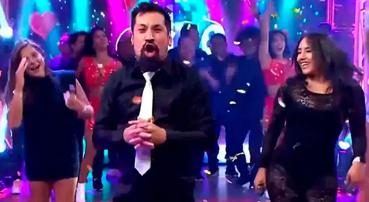 Aldo Miyashiro regresó a América TV y aprovechó el estreno de 'Ocho locos' para responder a su exreportero.