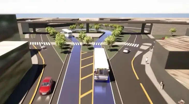 El proyecto de 1.5 km entre la Av. N.° 2 y la Av. Camino Real incluye 23 muros de contención de hasta 6 m y trabajos nocturnos de concreto. El proyecto de 1.5 km entre la Av. N.° 2 y la Av. Camino Real incluye 23 muros de contención de hasta 6 m y trabajos nocturnos de concreto.