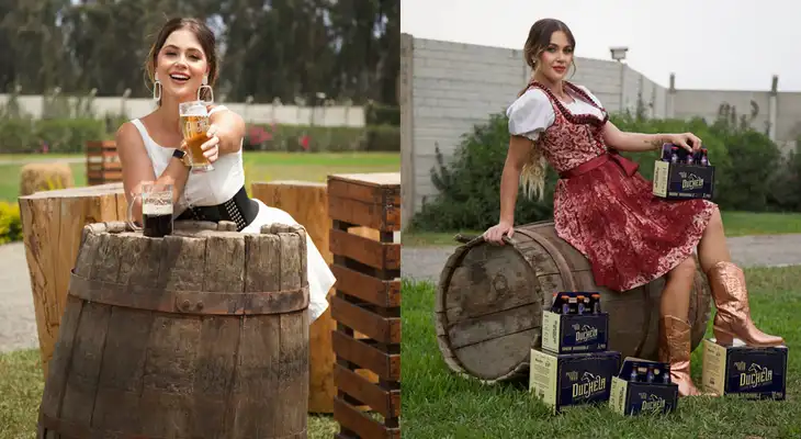 Ducelia Echevarría lanza su propia cerveza Ducelia Echevarría lanza su propia cerveza