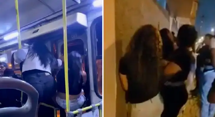 Banda estaba compuesta por mujeres en Lima Norte. Banda estaba compuesta por mujeres en Lima Norte.