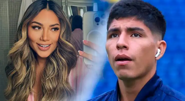 Piero Quispe intentó negar a Olenka Mejía. Piero Quispe intentó negar a Olenka Mejía.