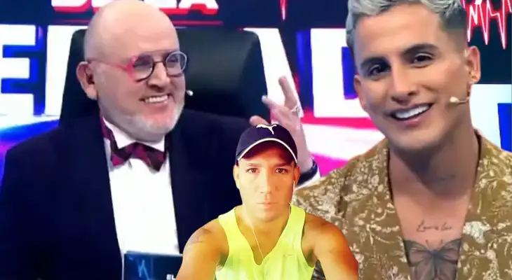 Elías Montalvo se rie tras soltar comentario inesperado. Elías Montalvo se rie tras soltar comentario inesperado.