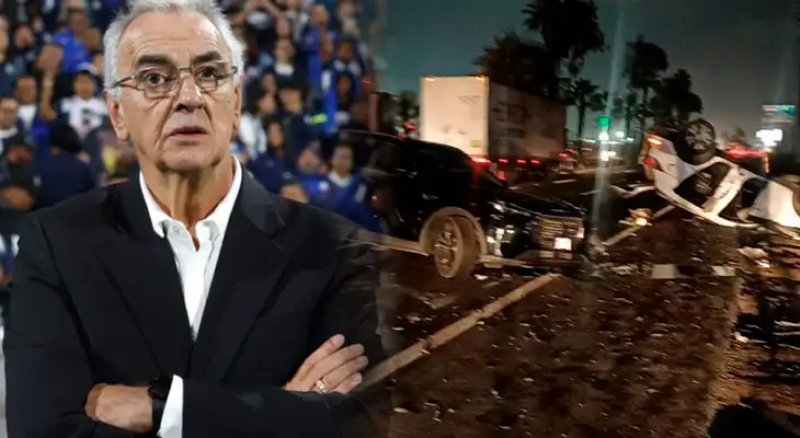 Jorge Fossati PROTAGONIZA accidente de tránsito a la salida de Campo Mar: Auto quedó de cabeza Jorge Fossati PROTAGONIZA accidente de tránsito a la salida de Campo Mar: Auto quedó de cabeza