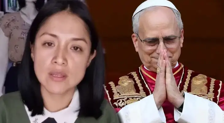 Katy Jara lanzó un polémico comentario sobre el Papa León XIV.