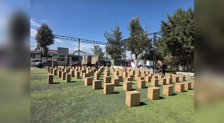 Intervención contra el trafico y los productos de dudoso origen. Fuente: Difusión Intervención contra el trafico y los productos de dudoso origen. Fuente: Difusión