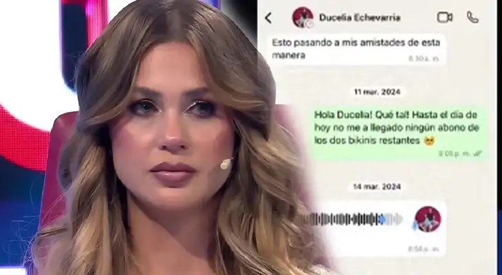 Emprendedora revela conversación con Ducelia Echevarría que respaldaría fuerte acusación. Emprendedora revela conversación con Ducelia Echevarría que respaldaría fuerte acusación.