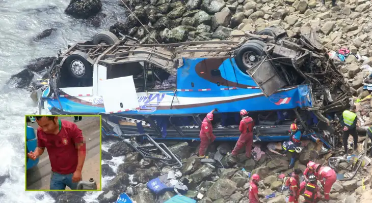 Joven sobrevivió al accidente de bus más letal en Perú Joven sobrevivió al accidente de bus más letal en Perú