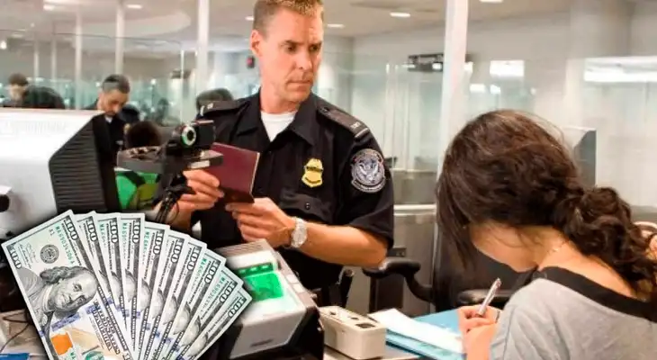 Trump está DETENIENDO a extranjeros que viajan al país con este monto.