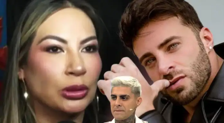 Pamela López besó a Renzo Spraggon a espaldas de Paul Michael. Pamela López besó a Renzo Spraggon a espaldas de Paul Michael.
