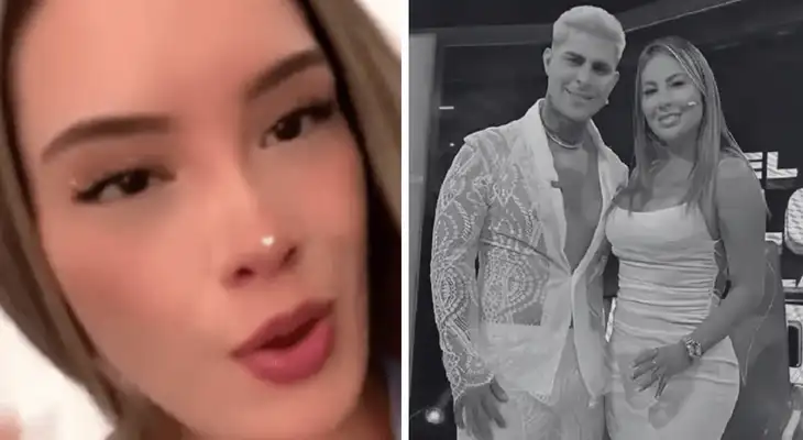 La modelo sorprende con este inesperado mensaje. La modelo sorprende con este inesperado mensaje.