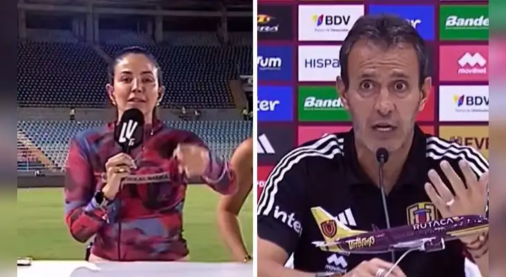 Antonella González explotó contra el entrenador de Venezuela por el mal resultado. Foto: composición/La Vinotinto TV Antonella González explotó contra el entrenador de Venezuela por el mal resultado. Foto: composición/La Vinotinto TV