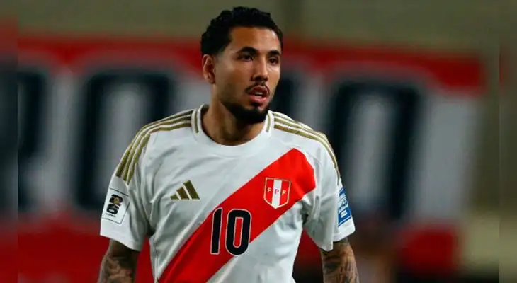 Sergio Peña fue titular en el último partido de Perú en las Eliminatorias Sudamericanas 2026. Foto: Grupo La República