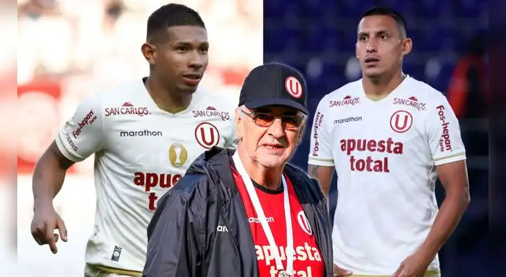 Jorge Fossati habló sobre la presencia de Edison Flores y Alex Valera en Universitario. Foto: composición EP Jorge Fossati habló sobre la presencia de Edison Flores y Alex Valera en Universitario. Foto: composición EP