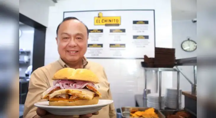 El pan con chicharrón se corona campeón mundial y El Chinito espera récord de comensales