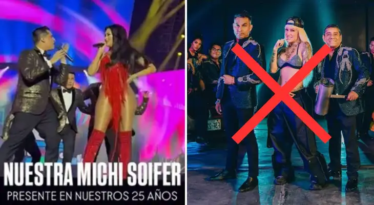 Hermanos Yaipén OLVIDAN a Leslie Shaw y se presentan junto a Michelle Soifer en su aniversario Hermanos Yaipén OLVIDAN a Leslie Shaw y se presentan junto a Michelle Soifer en su aniversario