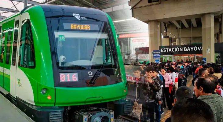 Pasajeros varados: Línea 1 del Metro de Lima sufre retrasos por falla en servicio hacia Bayóvar