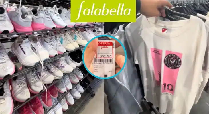 Un reciente video difundido en TikTok revela que una importante sede de Falabella anunció la rematación de miles de productos desde S/29.90 en diversas marcas internacionales. Un reciente video difundido en TikTok revela que una importante sede de Falabella anunció la rematación de miles de productos desde S/29.90 en diversas marcas internacionales.