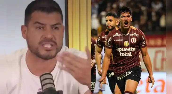 Erick Delgado tuvo fuertes palabras para con Universitario de Deportes. Foto: composición 'Ni loco, ni santo'/Universitario Erick Delgado tuvo fuertes palabras para con Universitario de Deportes. Foto: composición 'Ni loco, ni santo'/Universitario