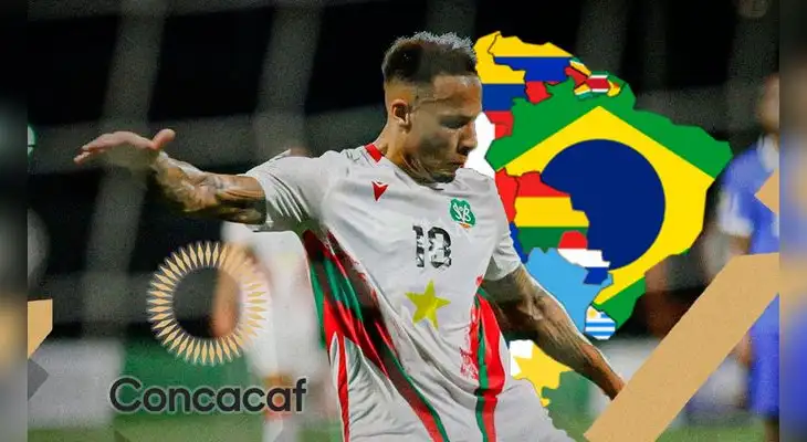 Surinam será el primer rival de Bolivia en el torneo internacional para el Mundial 2026. Foto: composición EP/Concacaf