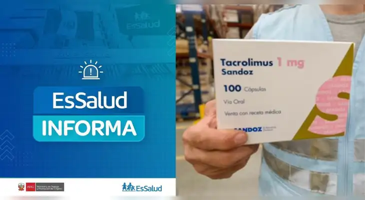 EsSalud anuncia que el abastecimiento del medicamento fue regularizado en centros de salud.