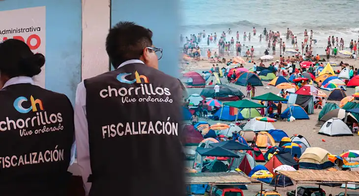 La Municipalidad de Chorrillos implantó multas para aquellos que acampen en sus playas