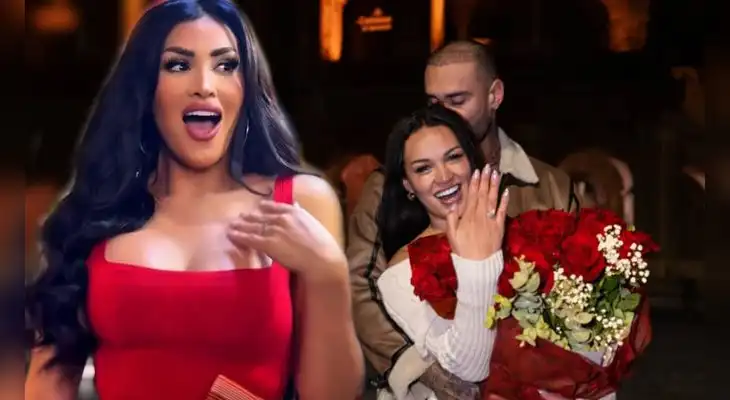 Michelle Soifer comparte INESPERADO secreto tras la ROMÁNTICA pedida de mano entre Jota y Angie. Michelle Soifer comparte INESPERADO secreto tras la ROMÁNTICA pedida de mano entre Jota y Angie.