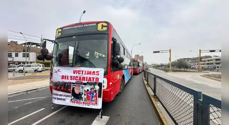 Este miércoles 14 de enero se llevará a cabo el PARO DE TRANSPORTISTAS durante 24 horas. Foto: URPI/Francisco Erazo