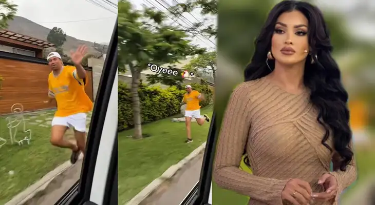 Michelle Soifer 'ESTALLA' con su novio y lo 'ABANDONA' en plena avenida tras hacerle pésima broma: "Tocó bajarlo..." Michelle Soifer 'ESTALLA' con su novio y lo 'ABANDONA' en plena avenida tras hacerle pésima broma: "Tocó bajarlo..."