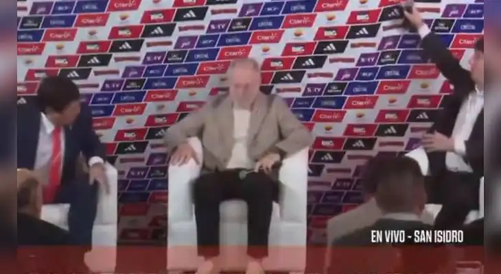 Mano Menezes fue presentado como nuevo entrenador de la selección peruana. Foto: captura/YouTube FPF