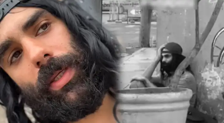 Actor Stefano Salvini aparece en estado de 'ABANDONO' y pidiendo LIMOSNA en las calles: "Tomé malas decisiones en la vida"