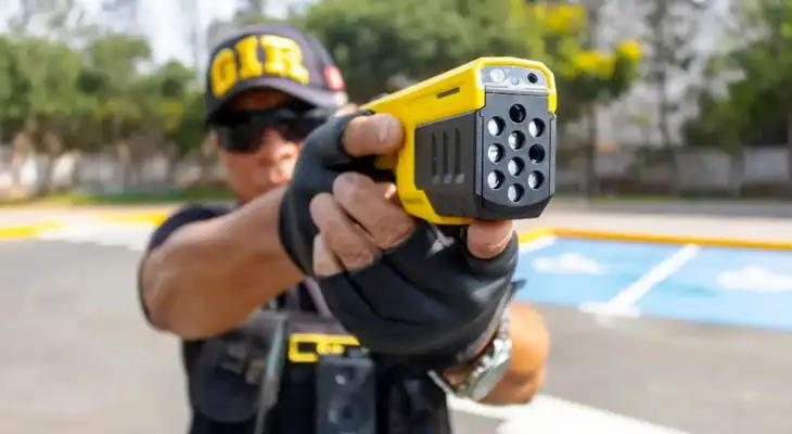 ¿Tu distrito está en la lista? Serenazgo usará pistolas eléctricas desde mañana.