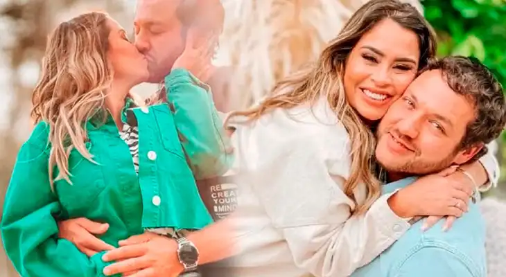 Julián Alexander se muestra feliz con el nuevo 'bebé' de su casa.