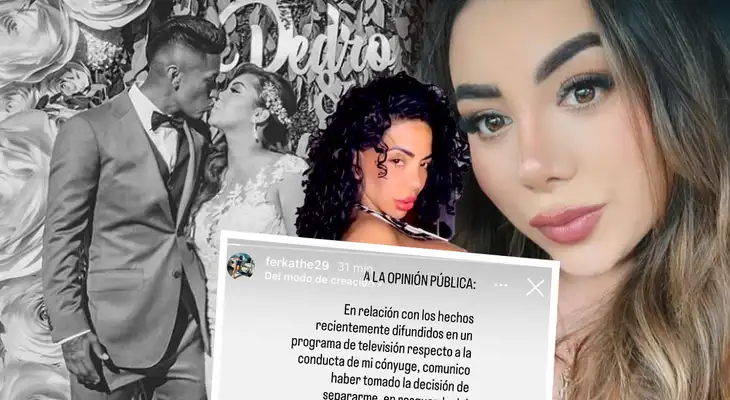 Esposa de Pedro Aquino anuncia el FIN de sus 12 años de matrimonio tras AMPAY y CHATS CANDENTES con modelo: "Como mujer, me duele..."
