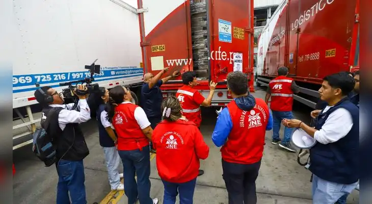 Equipo encargado del JNE para garantizar la democracia en las elecciones. Fuente: difusión. Equipo encargado del JNE para garantizar la democracia en las elecciones. Fuente: difusión.