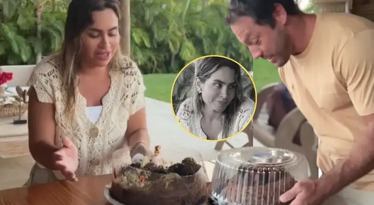 Ethel Pozo ENFURECE contra su esposo Julián Alexander por BOTAR la torta de cumpleaños de su hija: "Mejor me la..."