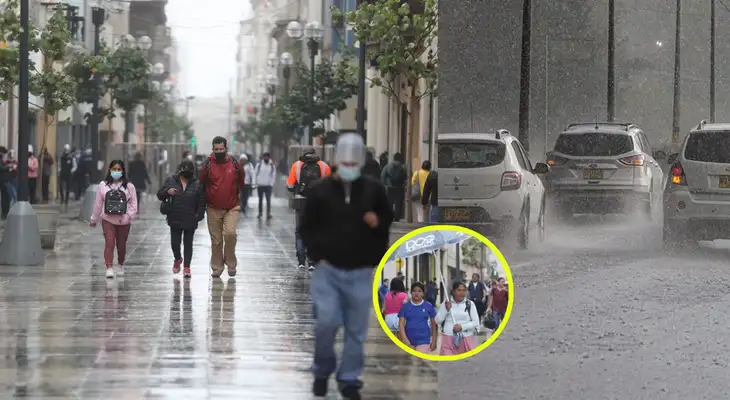 ¿Hasta cuándo seguirán las lloviznas en Lima? Senamhi emite alerta para este lunes y martes.